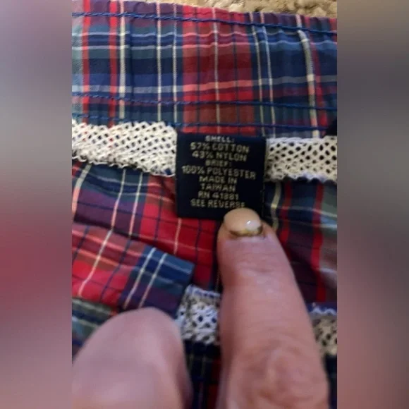 Polo Sport Ralph Lauren Swim Shorts Trunks Men’s Large Plaid Blue Mul… - Picture 5 of 9